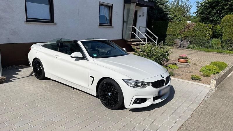 Gebraucht BMW 420 Cabriolet Sport Line 184 PS (135 kW) 2014 Weiß Cabrio