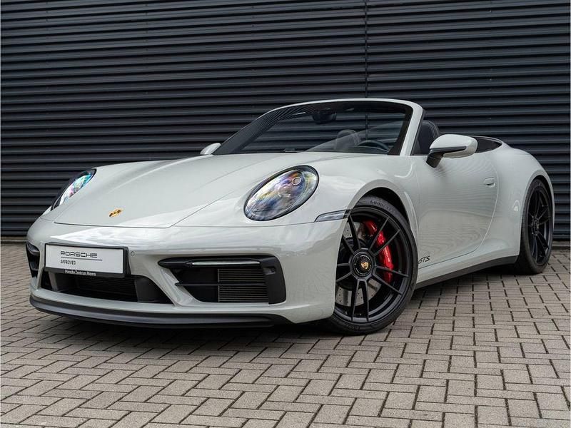 Weiss Gebraucht 2022 Porsche 911 Carrera 4 GTS Cabrio | 159.800 € (Superpreis) - Bild 1/4