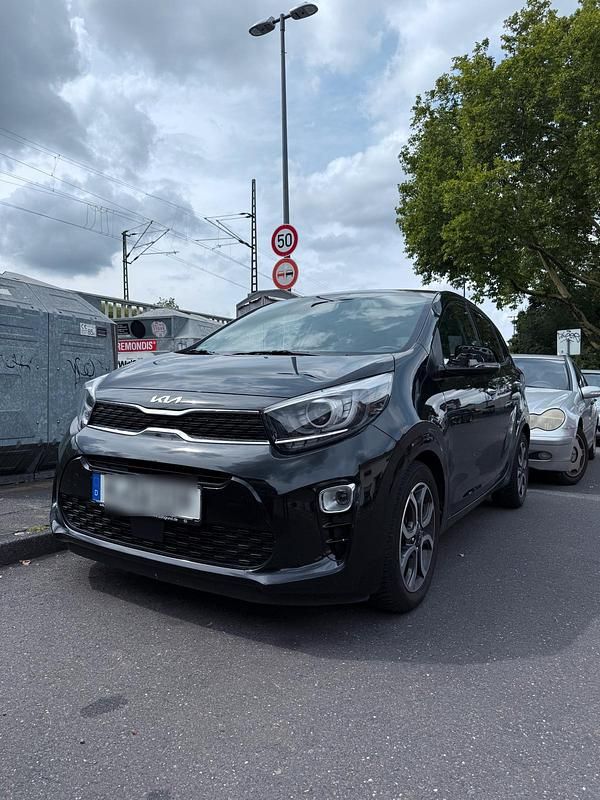Schwarz Gebraucht 2023 Kia Picanto Spirit Kleinwagen | 13.900 € (Guter Preis) - Bild 1/4