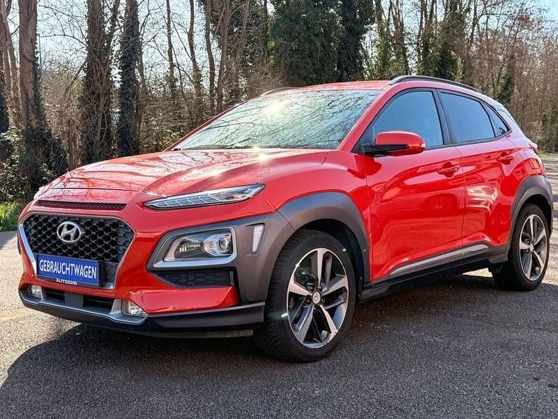 Gebraucht Hyundai Kona 177 PS (130 kW) 2017 Orange SUV