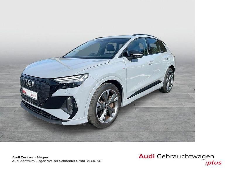 Gebraucht Audi Q4 e-tron S-Line 150 kW (204 PS) 2023 Kieselgrau SUV