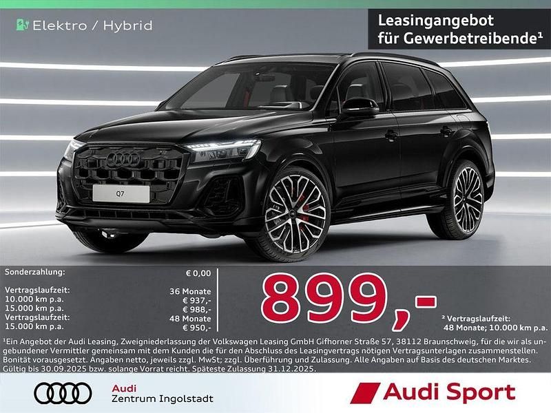 Mythosschwarz Neu 2025 Audi Q7 S-Line SUV | 99.950 € (Teuer) - Bild 1/3