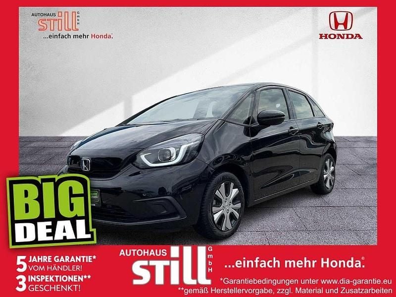 Crystal black pearl Gebraucht 2021 Honda Jazz Elegance Kleinwagen | 16.890 € (Fairer Preis) - Bild 1/4