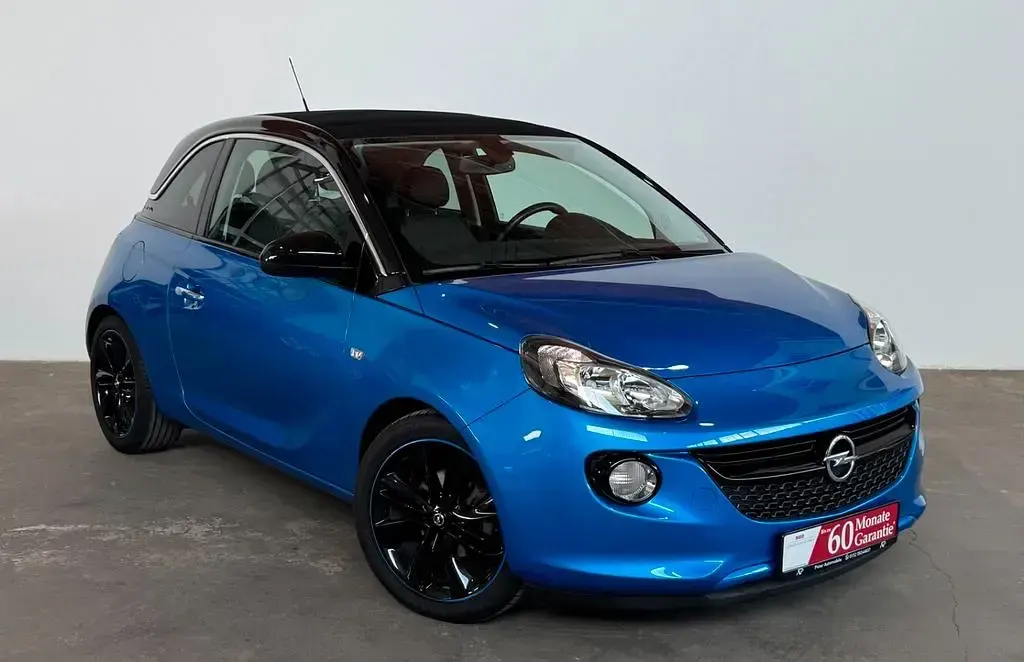 Gebraucht Opel Adam Open Air 101 PS (74 kW) 2016 Blau Kleinwagen