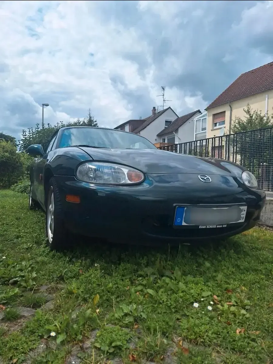 Gebraucht Mazda MX5 110 PS (80 kW) 1998 Grün Cabrio