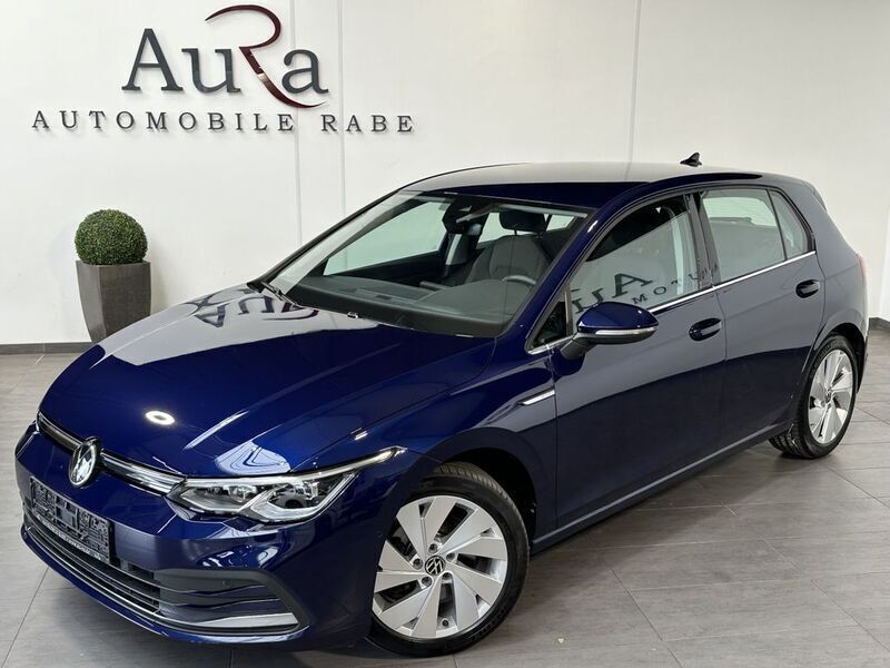 Atlantic blue Gebraucht 2021 VW Golf VIII Style Limousine | 23.449 € (Fairer Preis) - Bild 1/2