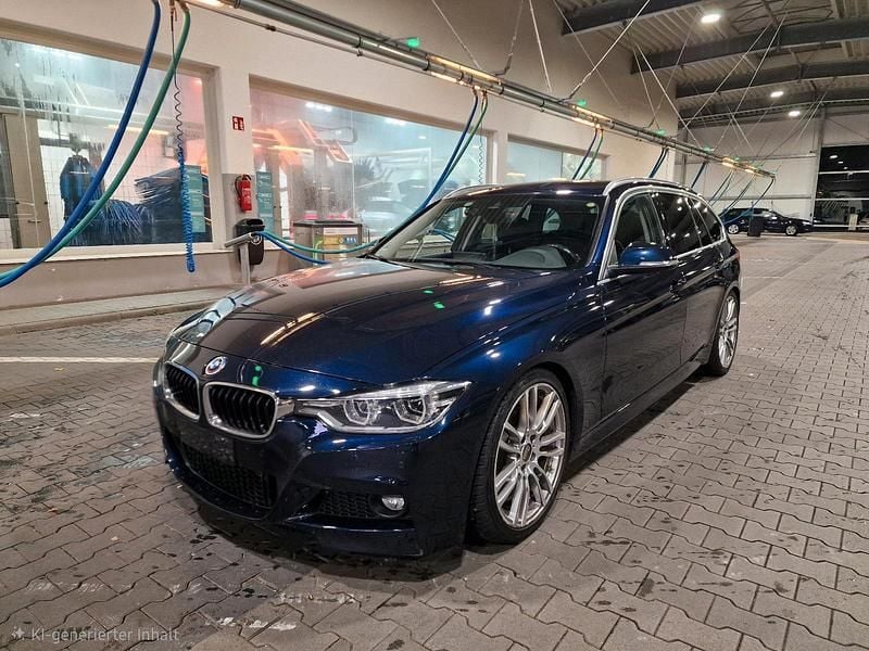 Blau Gebraucht 2016 BMW 320 M Sport Kombi | 15.000 € (Guter Preis) - Bild 1/4