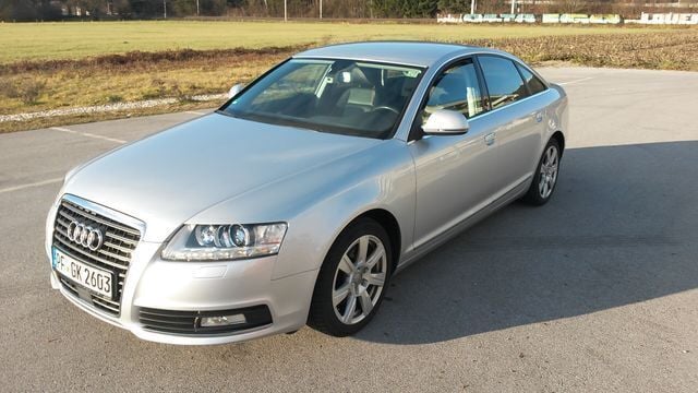 Silber metallic Gebraucht 2008 Audi A6 Limousine | 19.990 € - Bild 1/4