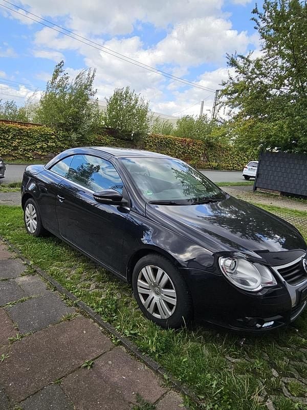 Schwarz Gebraucht 2008 VW Eos Cabrio | 3.600 € (Superpreis) - Bild 1/4
