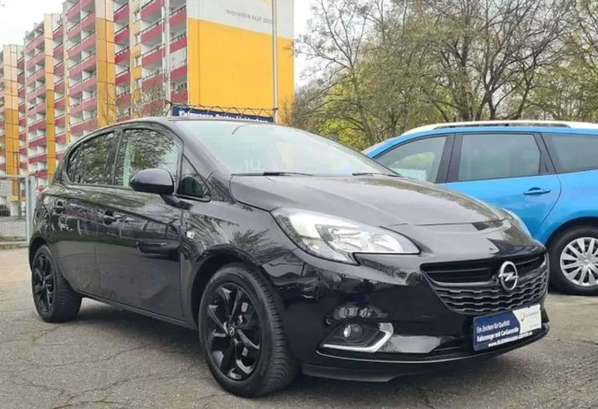 Usata Opel Corsa drive 90 CV (66 kW) 2017 Nero Utilitaria