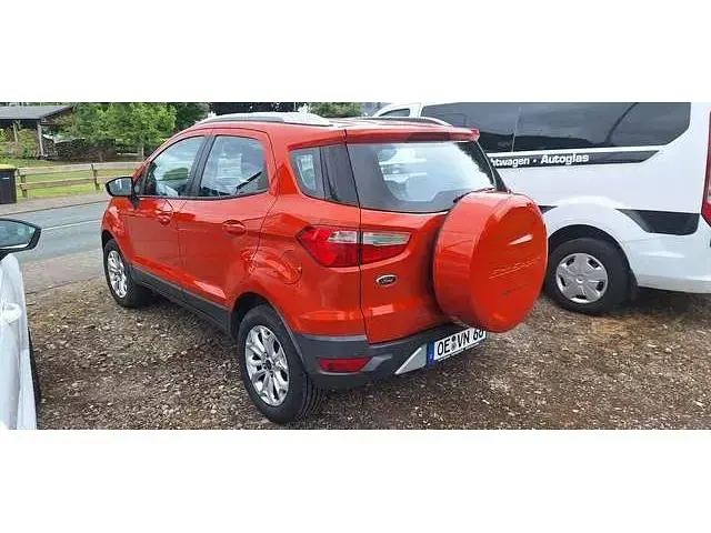 Gebraucht Ford Ecosport Titanium 125 PS (91 kW) 2015 Marsrot metallic SUV