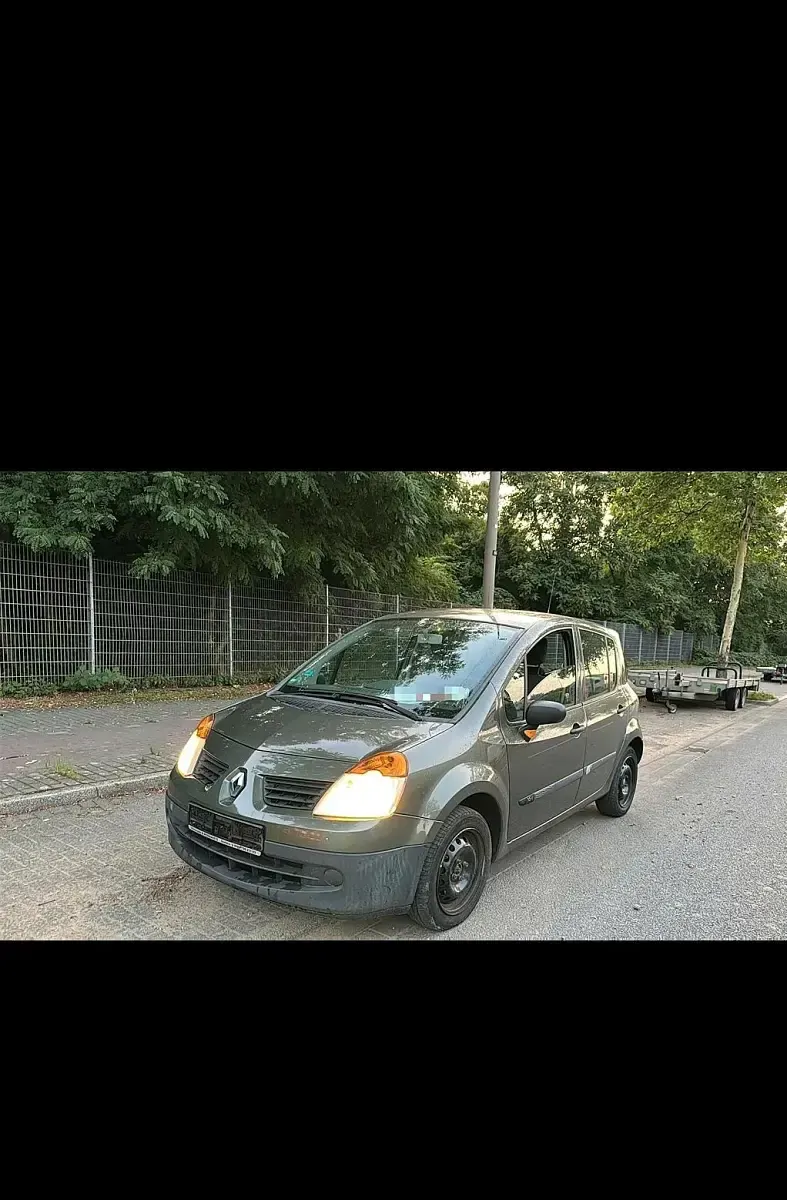 Gebraucht Renault Modus 75 PS (55 kW) 2005 Grün Van / Kleinbus