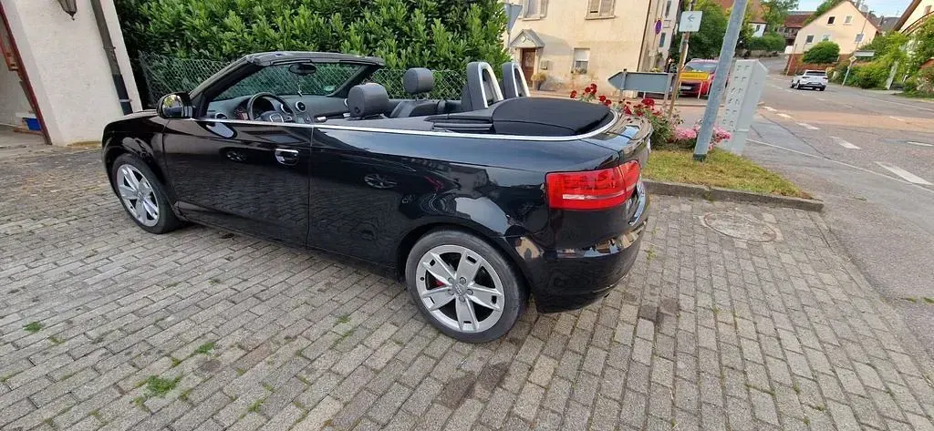 Gebraucht Audi A3 Cabriolet Ambition 160 PS (117 kW) 2008 Schwarz Cabrio