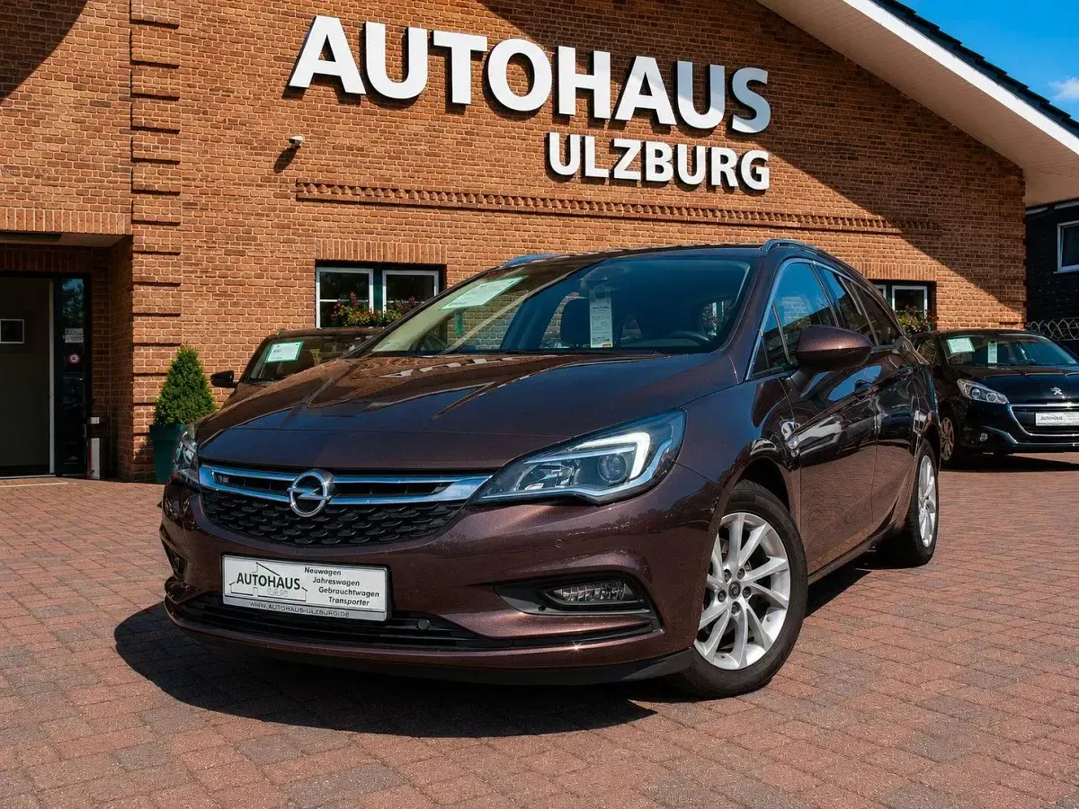 Gebraucht Opel Astra Innovation 125 PS (91 kW) 2017 Braun Kombi