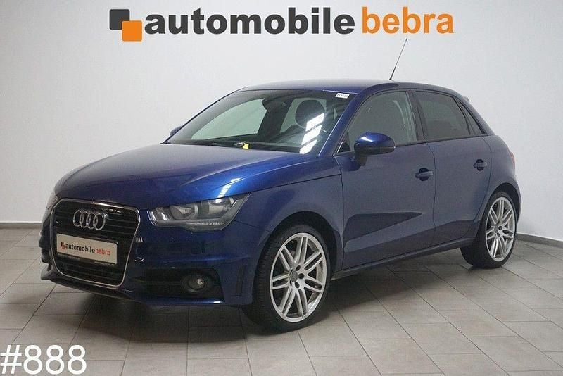 Blau Gebraucht 2013 Audi A1 Sportback S-Line Kleinwagen | 6.990 € (Superpreis) - Bild 1/4