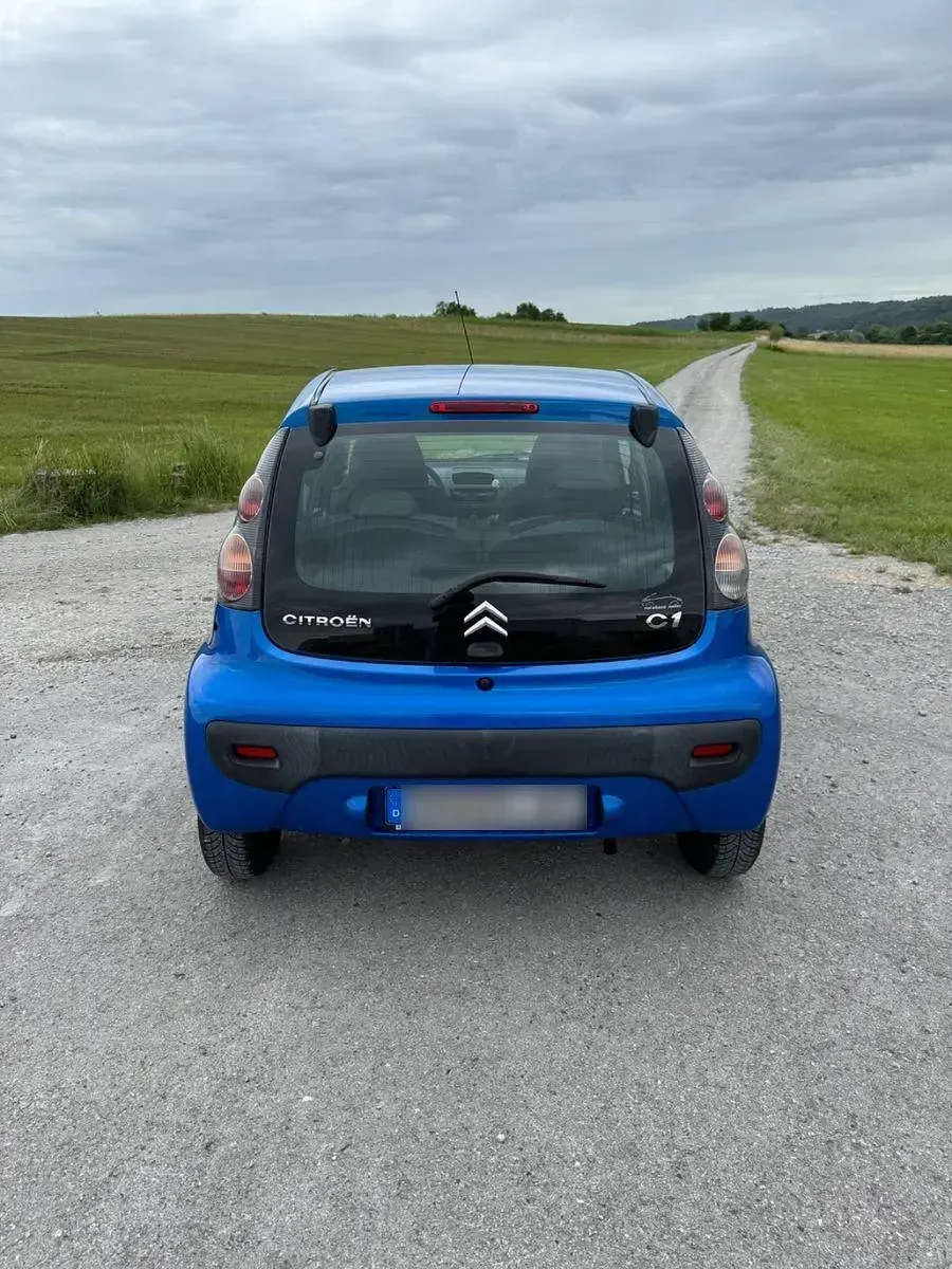 Gebraucht Citroën C1 68 PS (50 kW) 2010 Blau Kleinwagen