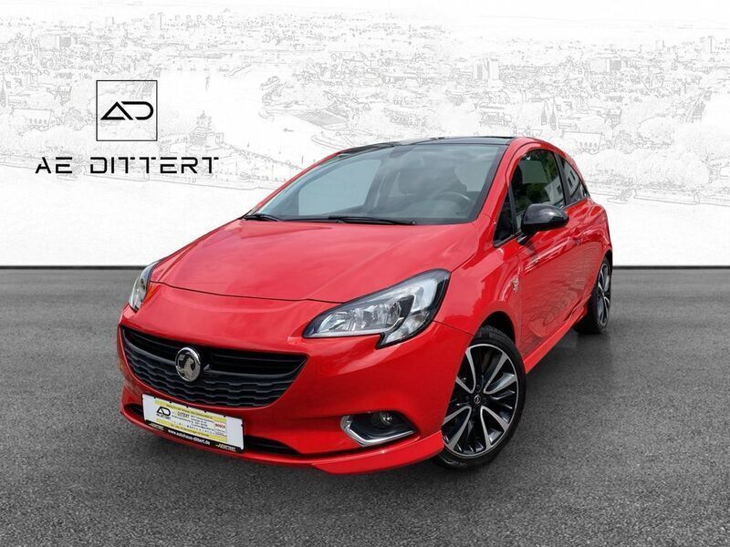 Rot Gebraucht 2017 Opel Corsa Color Edition Kleinwagen | 8.990 € (Fairer Preis) - Bild 1/4