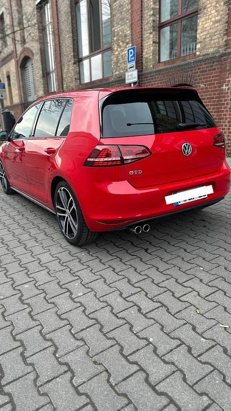 Gebraucht VW Golf VII GTD 184 PS (135 kW) 2016 Rot Kleinwagen