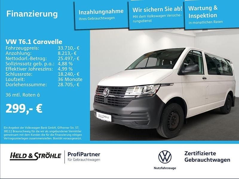 Candyweiß Gebraucht 2022 VW T6.1 Trendline Van | 33.710 € (Etwas zu teuer) - Bild 1/3