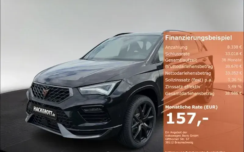 Gebraucht Cupra Ateca 190 PS (139 kW) 2026 SUV