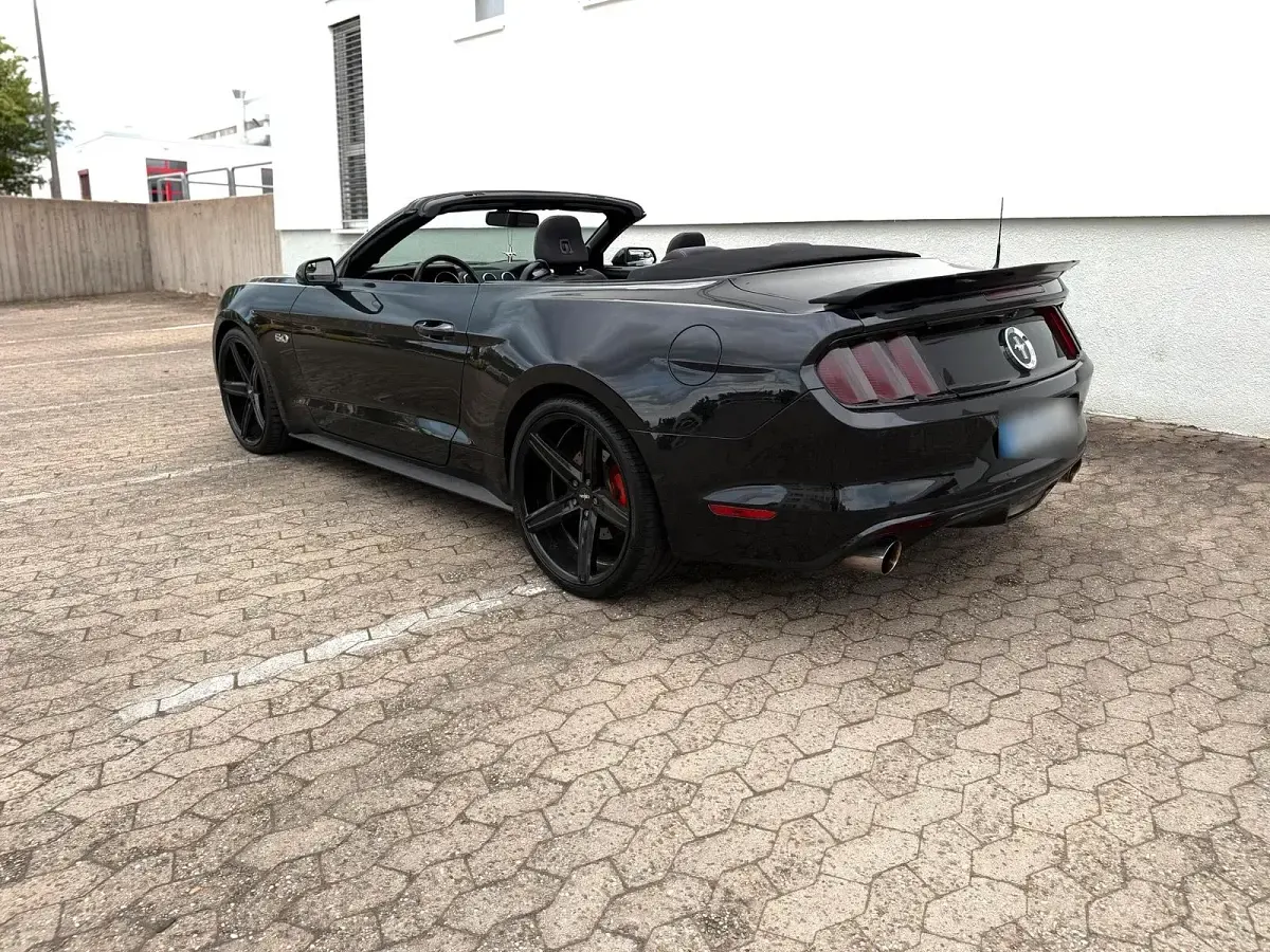 Occasion Ford Mustang 320 ch (235 kW) 2017 Noir Cabriolet