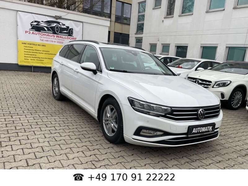 Weiß Gebraucht 2021 VW Passat Business Kombi | 19.990 € (Fairer Preis) - Bild 1/4