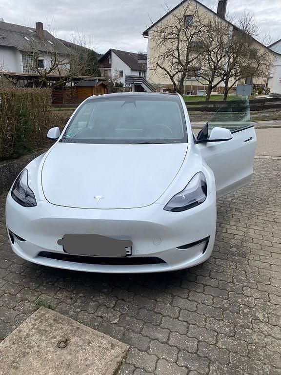 Gebraucht Tesla Model Y Long Range AWD 330 kW (450 PS) 2021 Weiß SUV