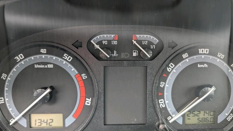 Gebraucht Skoda Fabia 80 PS (58 kW) 2007 Blau Kombi