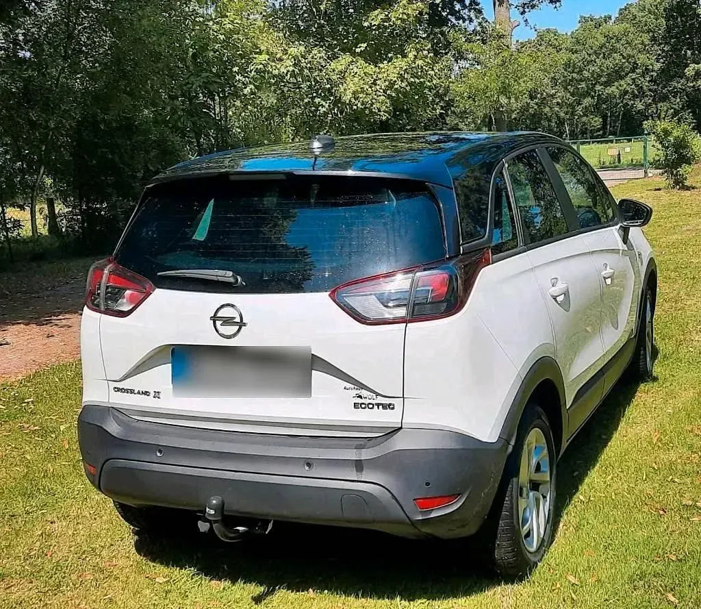 Gebraucht Opel Crossland X 110 PS (80 kW) 2018 Weiß SUV