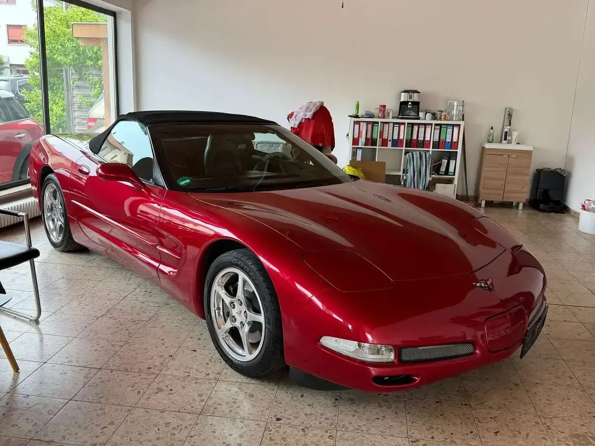 Gebraucht Corvette C5 344 PS (253 kW) 2002 Rot Cabrio