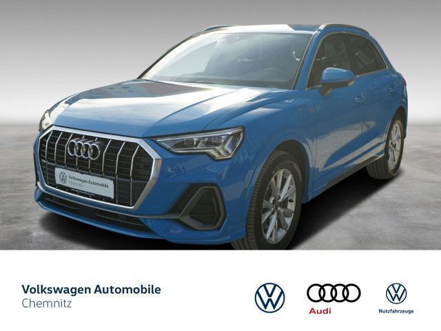 N6 turboblau Gebraucht 2022 Audi Q3 S-Line SUV | 31.950 € (Fairer Preis) - Bild 1/4