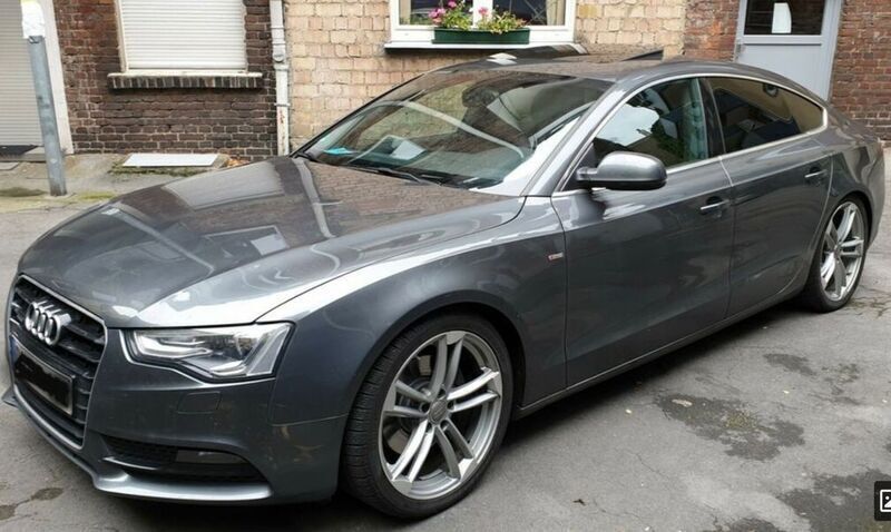 Grau Gebraucht 2013 Audi A5 Sportback S-Line Limousine | 13.000 € (Fairer Preis) - Bild 1/4