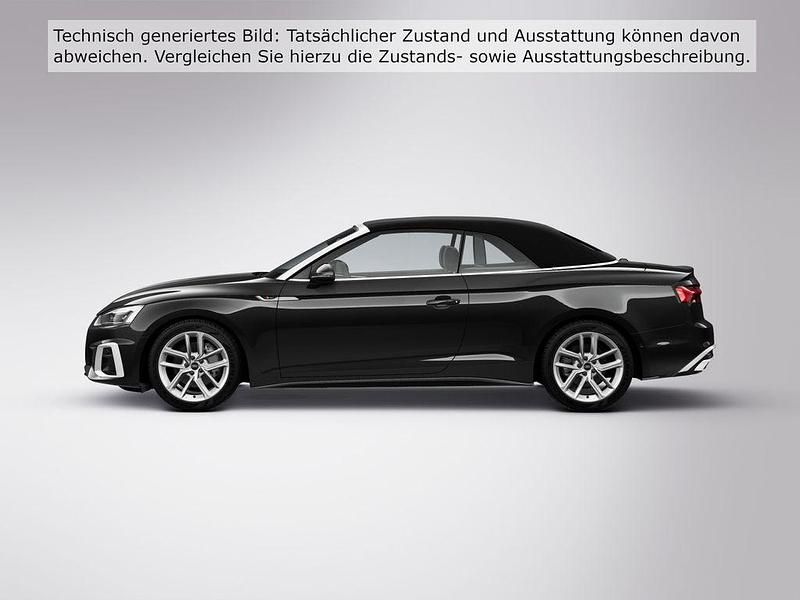 Gebraucht Audi A5 Cabriolet S-Line 204 PS (150 kW) 2023 Schwarz (mythosschwarz metallic) Cabrio