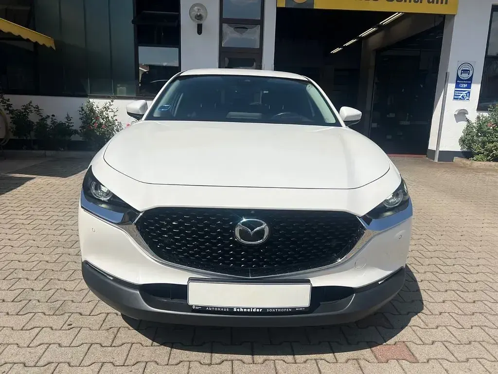 Gebraucht Mazda CX-30 122 PS (89 kW) 2021 Weiß SUV
