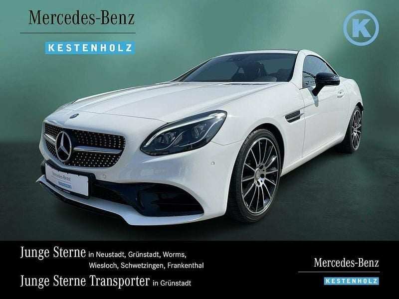 Weiß Gebraucht 2016 Mercedes SLC200 AMG Cabrio | 35.990 € (Etwas zu teuer) - Bild 1/4