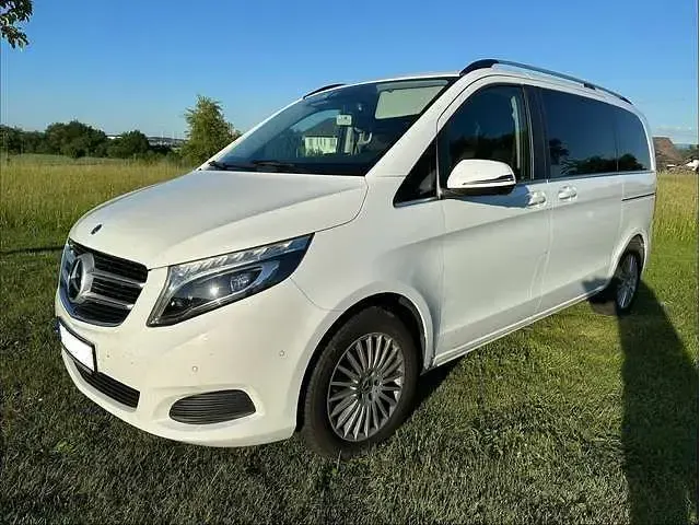 Gebraucht Mercedes V250 Edition 190 PS (139 kW) 2019 Bergkristallweiß metallic Van / Kleinbus