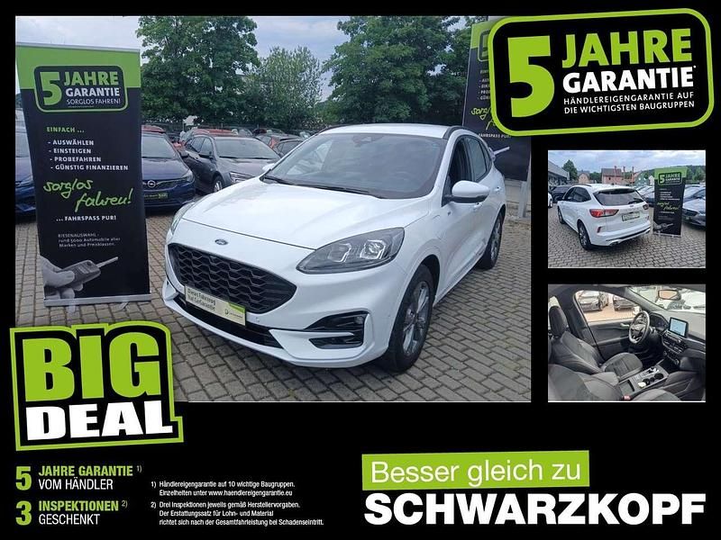 Frostweiß Gebraucht 2021 Ford Kuga SUV | 18.870 € (Superpreis) - Bild 1/4