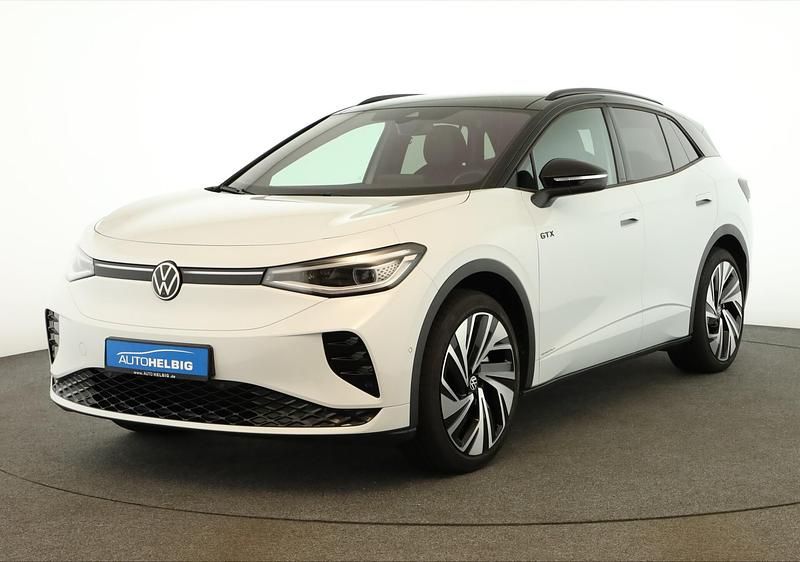 Gletscherweiß metallic Gebraucht 2023 VW ID.4 GTX SUV | 36.880 € (Fairer Preis) - Bild 1/4