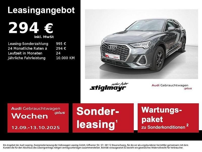 Daytonagrau perleffekt Gebraucht 2024 Audi Q3 Sportback S-Line SUV | 43.190 € (Fairer Preis) - Bild 1/4