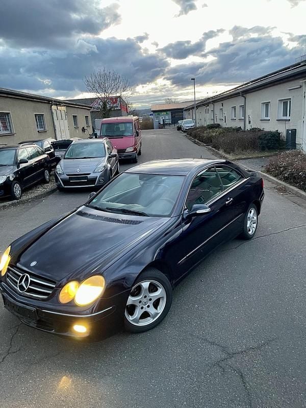 Gebraucht Mercedes CLK280 231 PS (169 kW) 2005 Blau Coupé