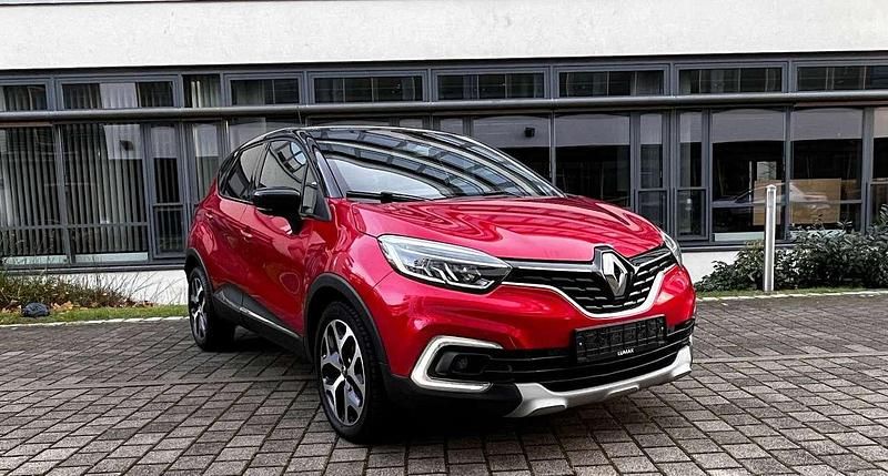 Rot nnp + schwarz gne Gebraucht 2019 Renault Captur Intens SUV | 13.800 € (Guter Preis) - Bild 1/4