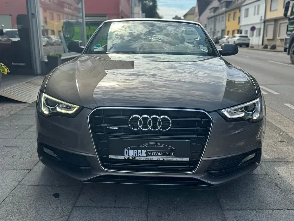 Gebraucht Audi A5 Cabriolet S-Line 245 PS (180 kW) 2014 Grau Cabrio