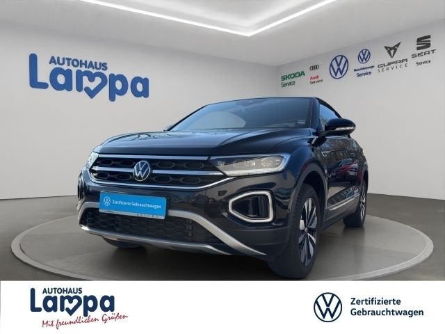 Gebraucht VW T-Roc Cabriolet Move 116 PS (85 kW) 2024 Schwarz Cabrio