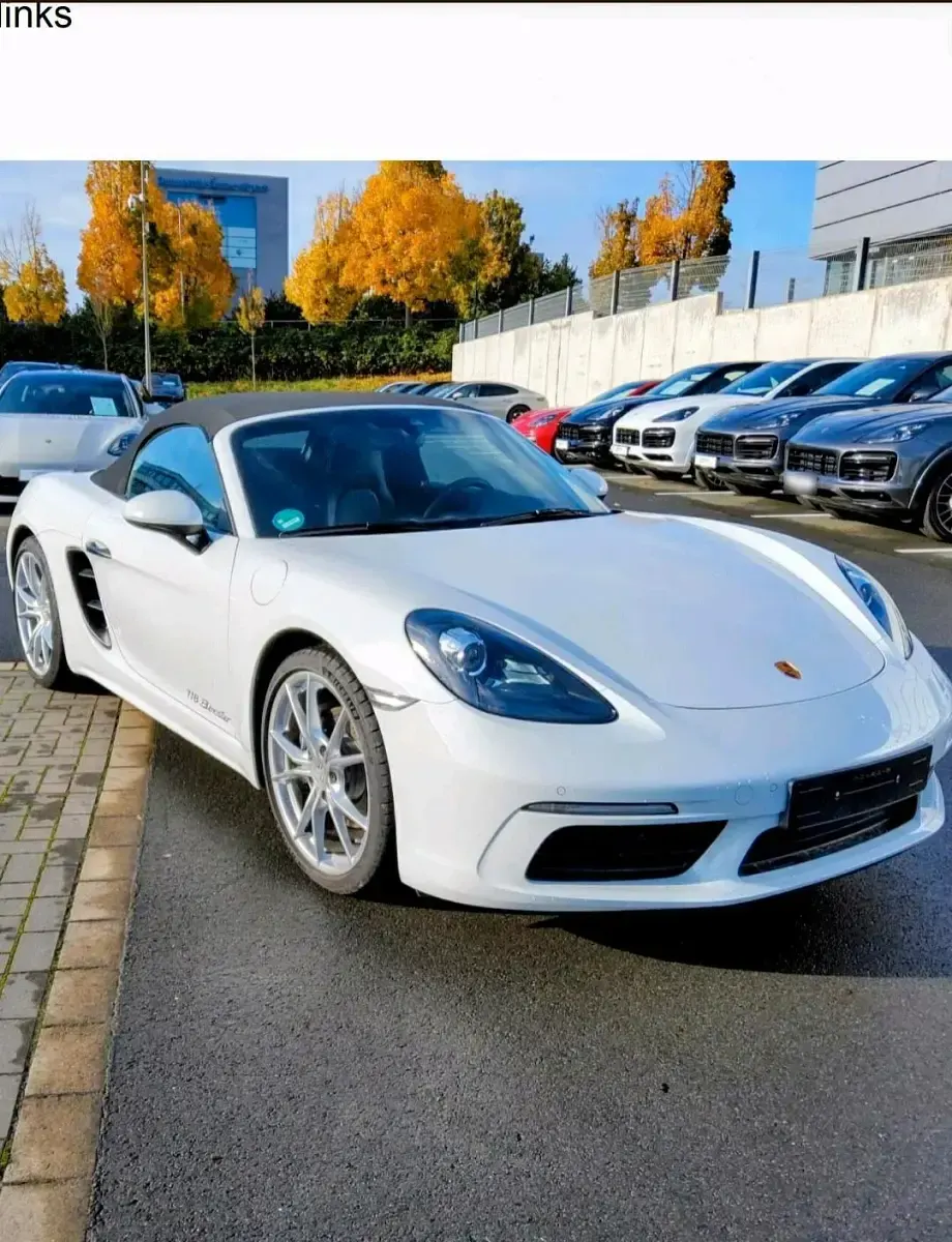 Gebraucht Porsche 718 299 PS (219 kW) 2022 Weiß Cabrio