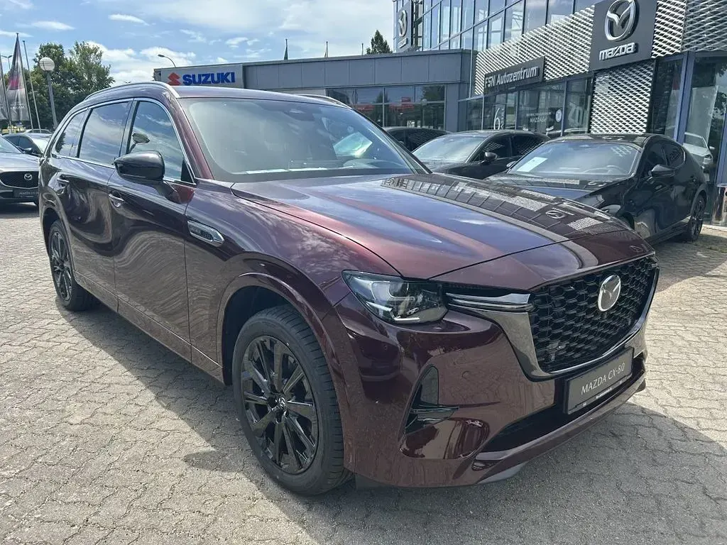 Neu Mazda CX-80 Homura-Line 254 PS (186 kW) 2026 Rot SUV