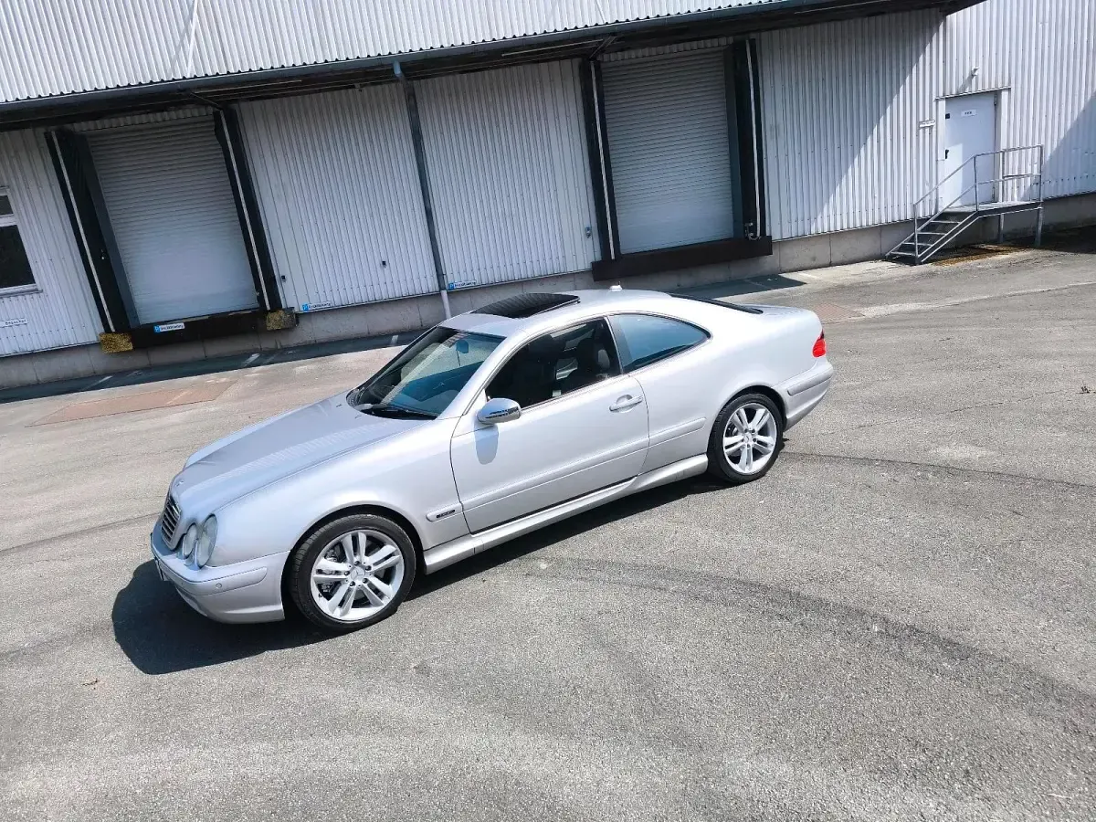 Gebraucht Mercedes CLK430 AMG 279 PS (205 kW) 2000 Silber Coupé