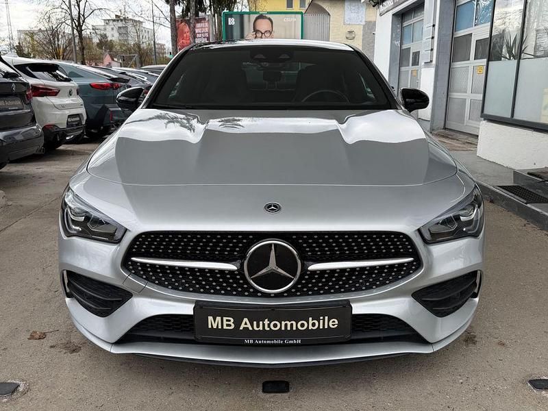 Gebraucht Mercedes CLA200 AMG line 163 PS (119 kW) 2023 Silber Coupé