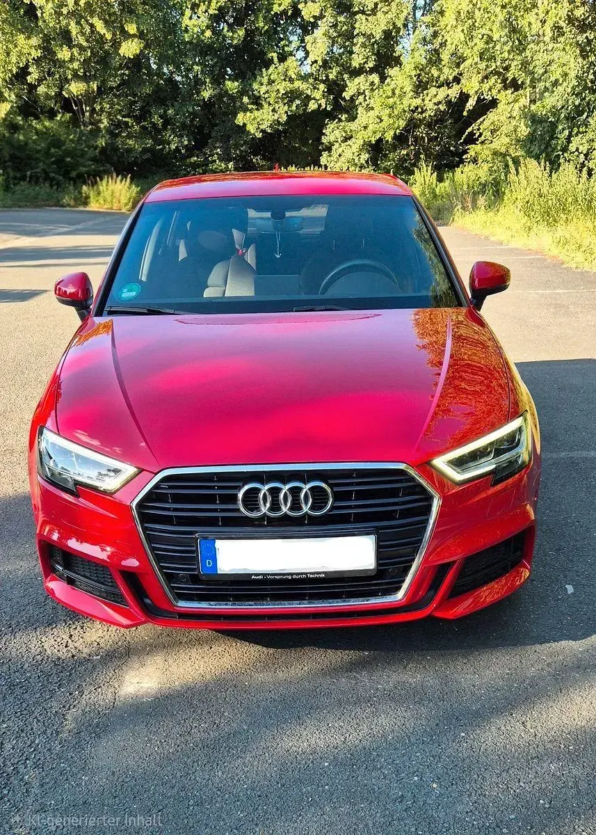 Gebraucht Audi A3 S-Line 150 PS (110 kW) 2017 Rot Kombi