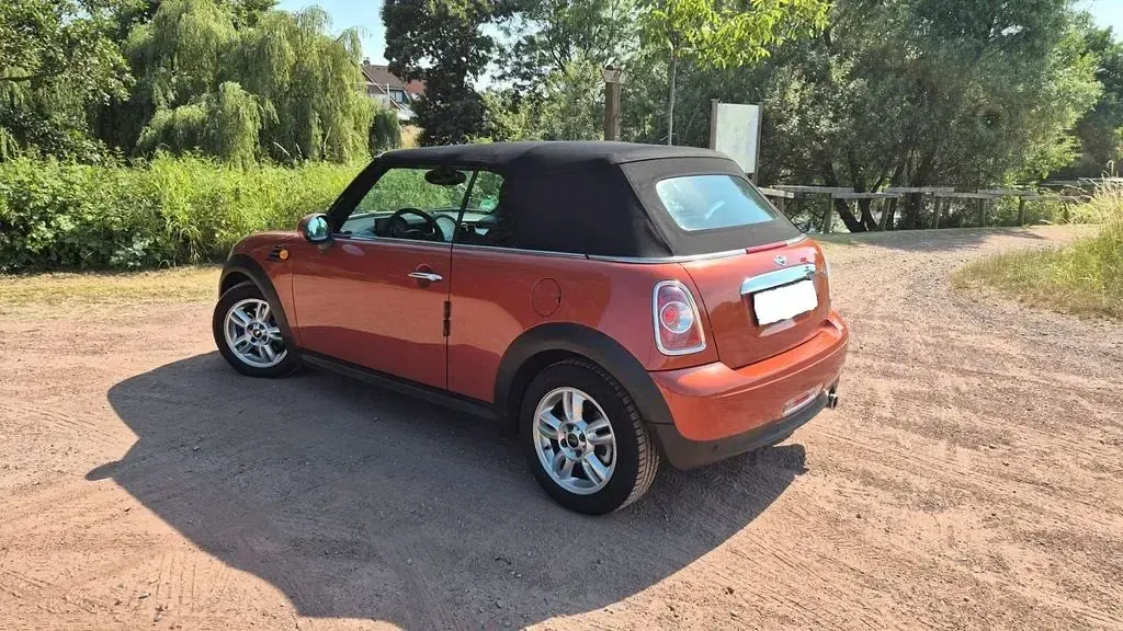 Gebraucht Mini One Cabriolet 98 PS (72 kW) 2013 Orange Cabrio