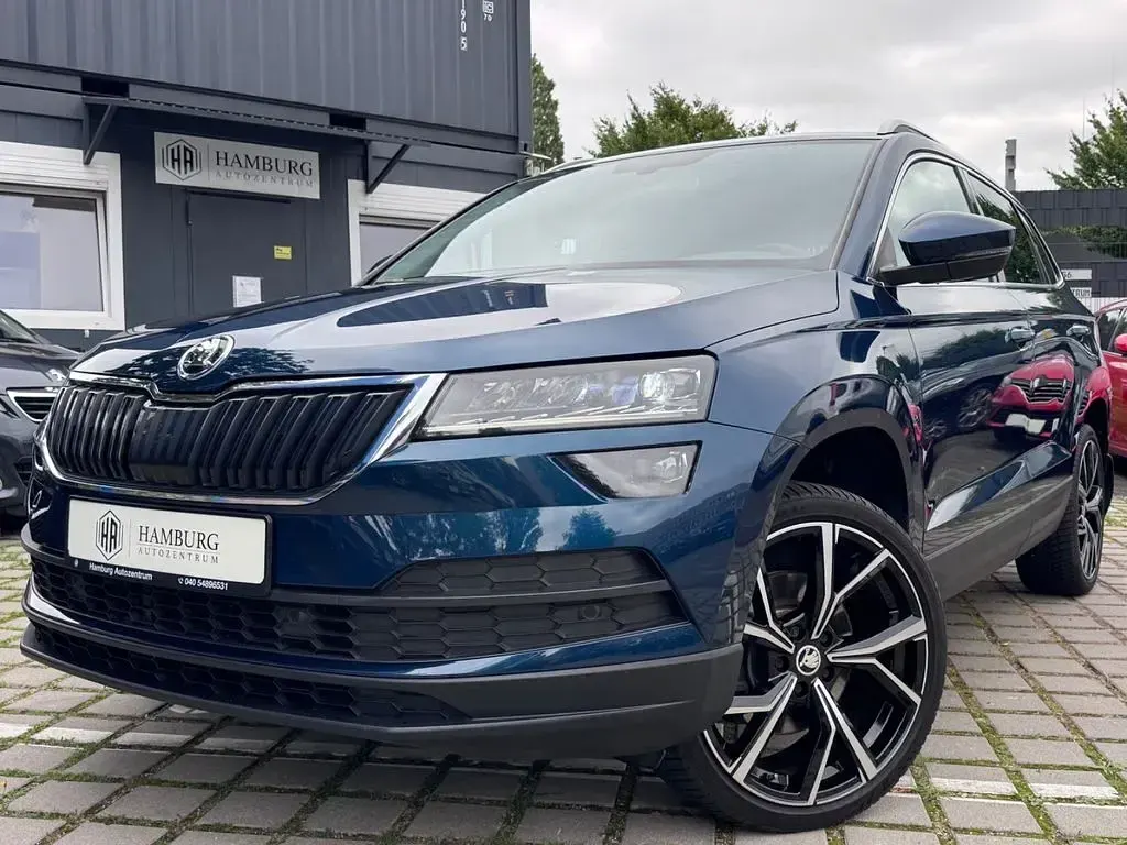 Gebraucht Skoda Karoq Style 150 PS (110 kW) 2018 Blau SUV